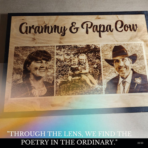 3 Photo Creation - You Customize! - Burnt Creations