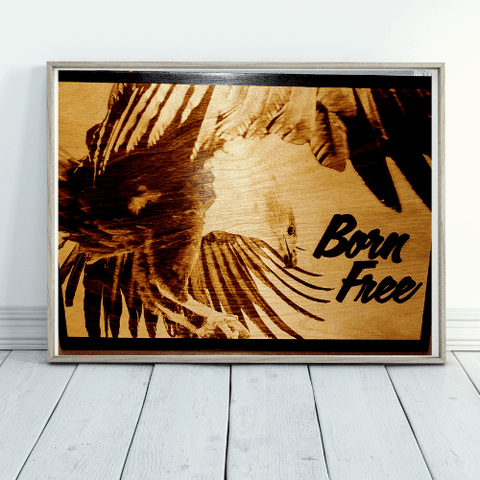 Patriotic Wood Burnt Creations - Burnt Creations