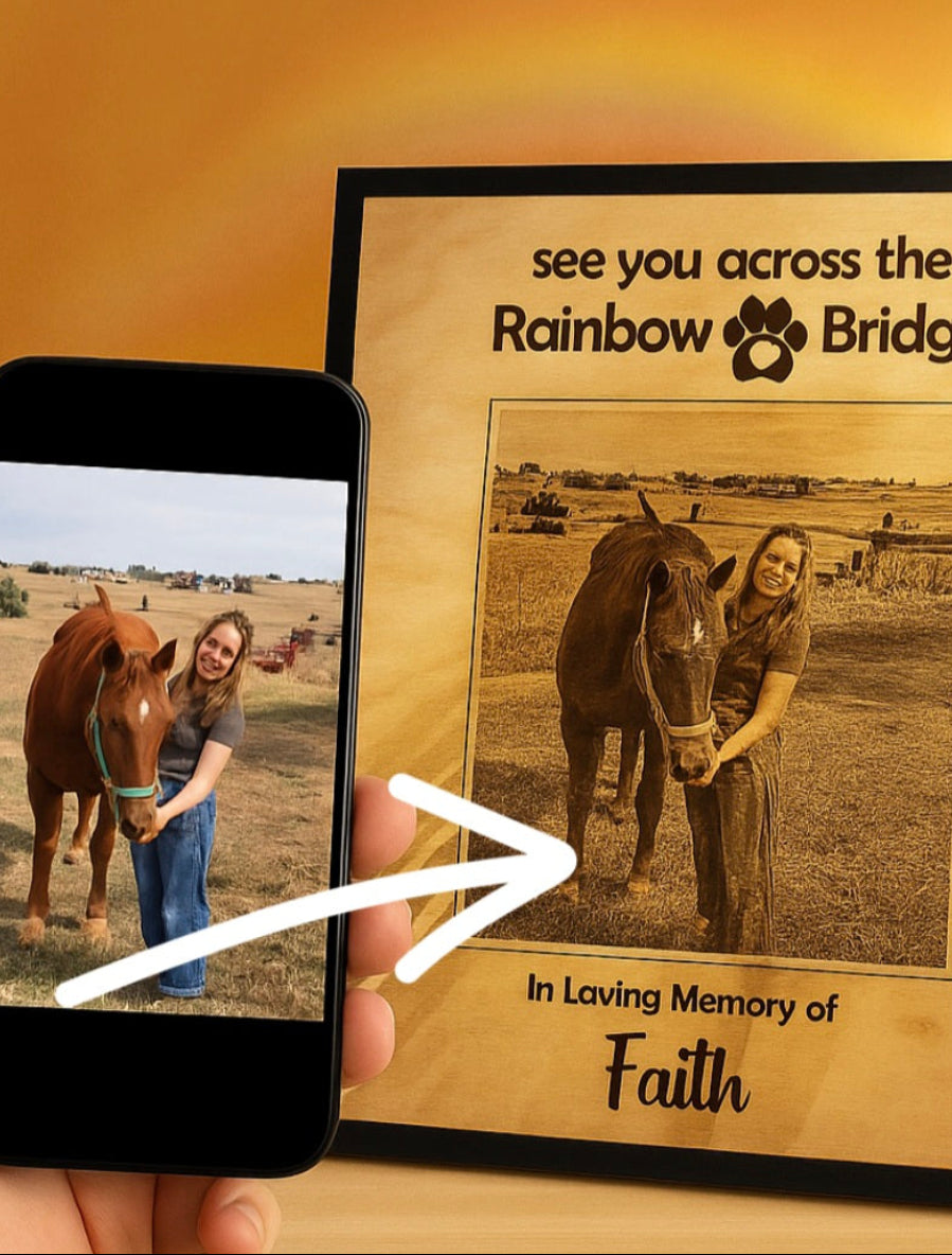 From Your Photo - Into Wood