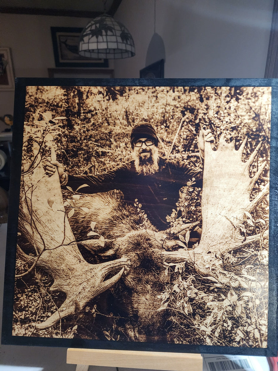 Wood Burnt Photo *Size 12x12* - 