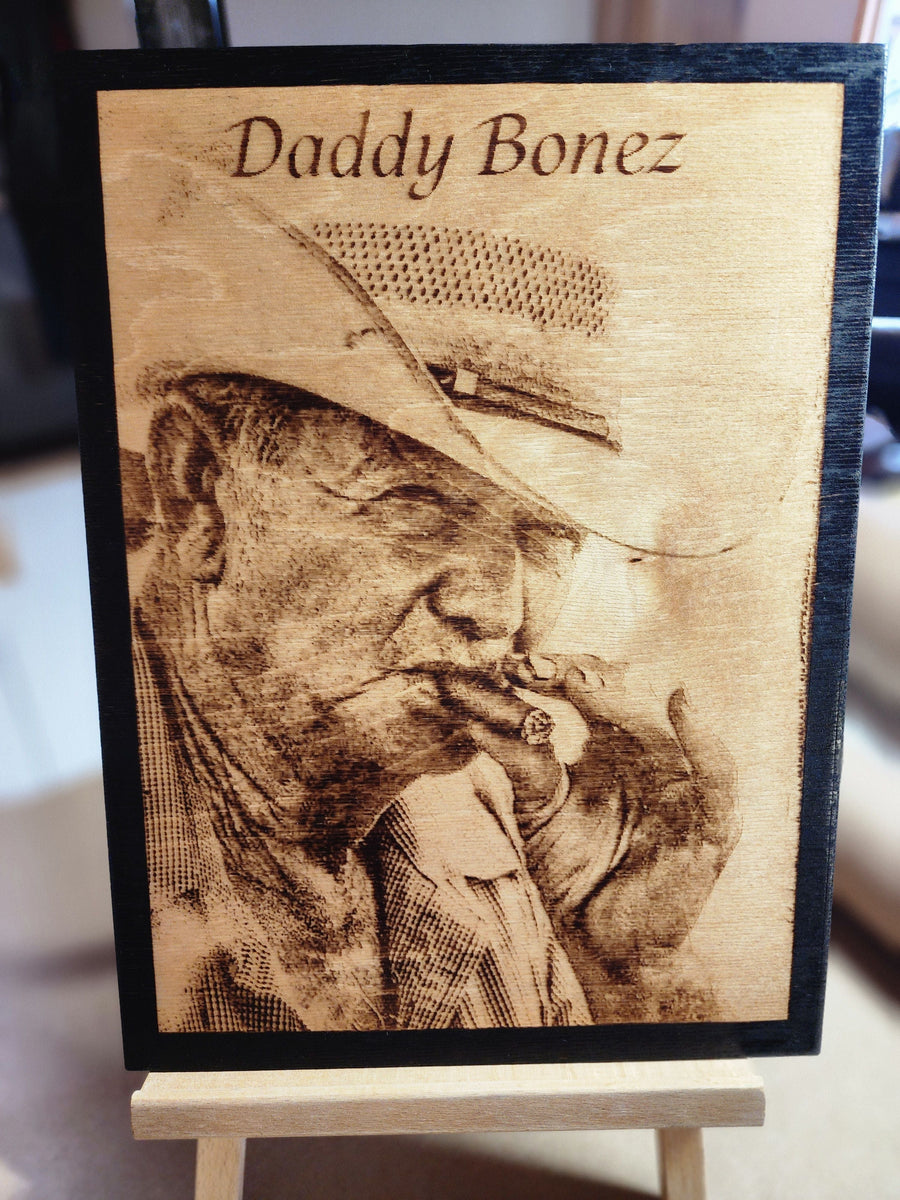 Wood Burnt Photo *Size 9x12* - 