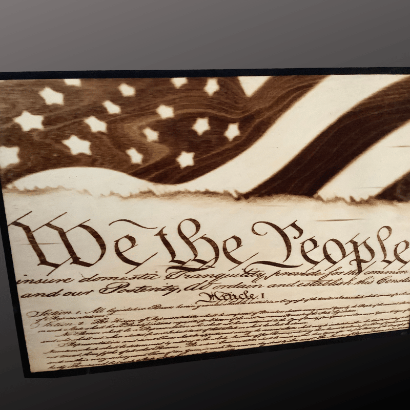We The People Patriotic Sign - 