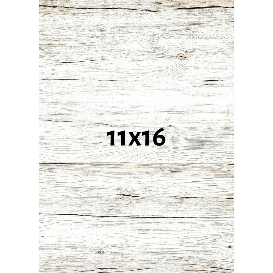 Wood Burnt Photo* Size 11x16* - 