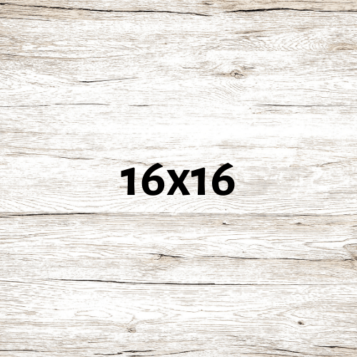 Wood Burnt Photo *Size 16x16* - 